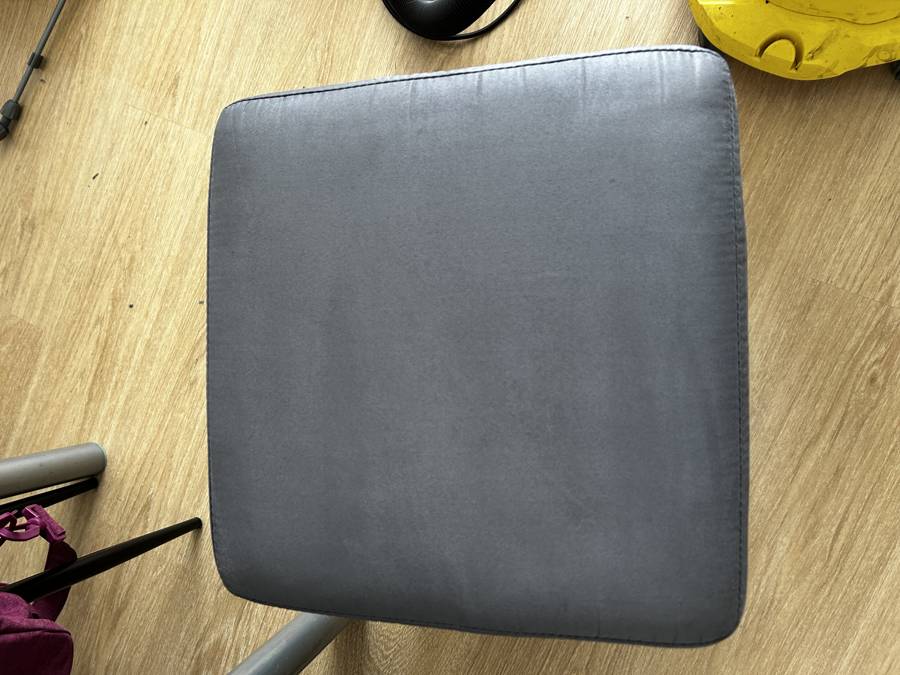 Coussin après nettoyage